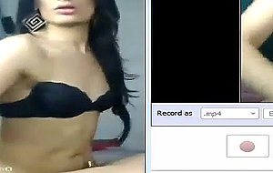 Webcam anal sex with beautiful tranny