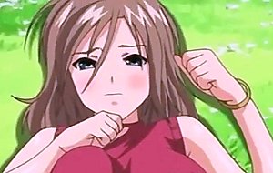 Hentai bj in close-up with gorgeous teen girl