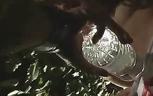 Doris ivy restrained and fucked in the woods