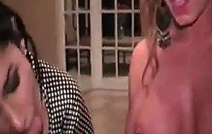 Teen sucks thick dick