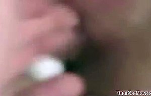 College cutie sucks and fucks