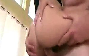 Teen not used to huge cock