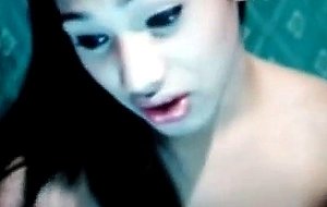 Asian ladyboy shows her asshole and full body after show..