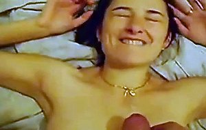Amateur girl homemade 12315 teen get surprise facial