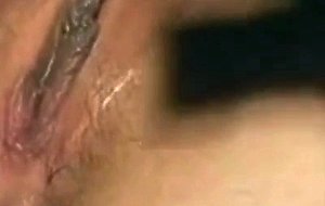 Japanese young cute girl shows pussy