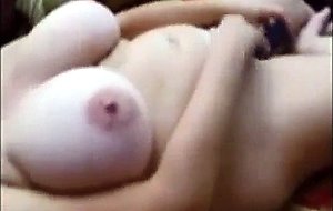 Busty amateur bbw with shaved pussy