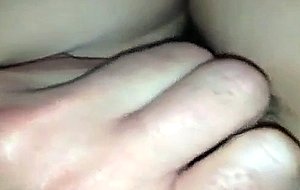 Playing with my wifes pussy