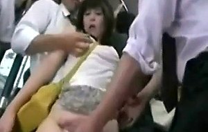 Busty asian fucked in public