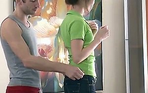 Rubateen tall euro teen aliya rubbed fucked facialized