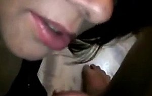 Horny thick arab gf gives great bj in amateur pov