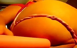Wet puffy pussy masturbation on close-up