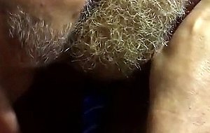 Hairy bears passionate kissing