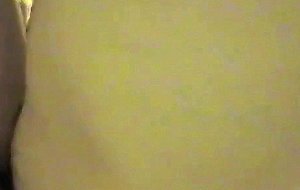 Anal with thong and facial cum