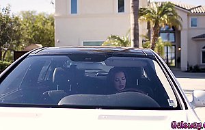 Bella and Bunny made Sabina moans from orgasm