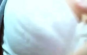 Asian Webcam: Big Boobs & Marker in Pink Wet Pussy