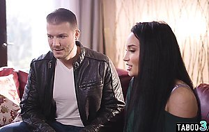 Desperate busty babe Gabi Paltrova lured into rough fucking by old friend