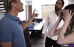 Lily Larimar having a passionate sex with her guy Romeo Mancini