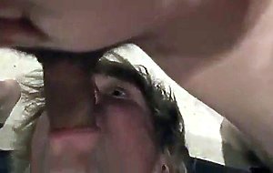 Fucking the twink's mouth and cumming on his face