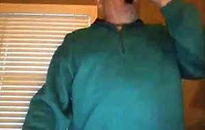 Hot daddy straight show and stroke webcam