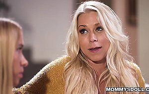 Stepmom Katie Morgan hairy wet pussy is read for licking