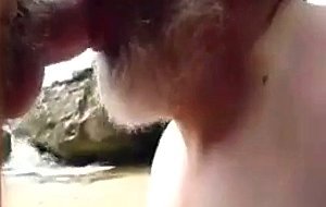 Beach Blowjob