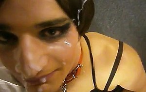 daddy cums on his little slut
