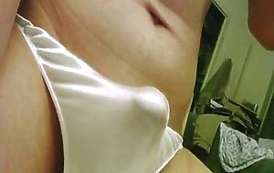Cumming in sisters white panties