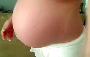 Busty Pregnant Gets Nude
