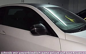 German skinny amateur teen fuck in public garage
