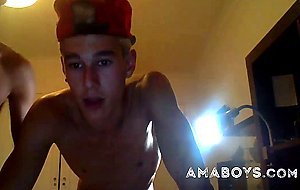 Two straight 19yo boys try dick sucking first time