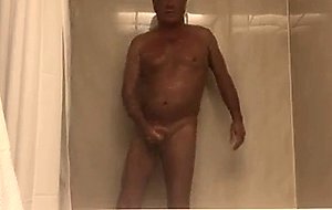 Grandpa morning shower