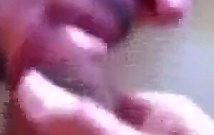 Buddy sucking my cock and balls and I cum on his face