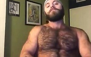 Hairy Lumberjack Shows Off his Cock ( No Cum )
