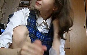 Brunette Girl Blowjob