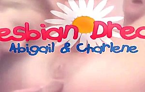 Adorable teen lesbian anal vibrator probing