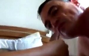 Gay Blowjob Doggie Fuck and Cumeating