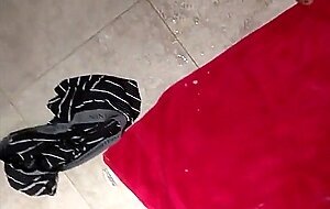 Greek Hunk Jerks Off in Bathroom and Cums