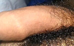 Process erection of my cock in the bed (22 year old)