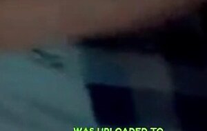 asian boy big cock wanking at night (1'52'')