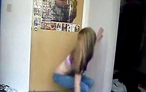 Sexy Princess Teases Only, Dances in Tight Jeans