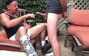 Horny Daddy Worships and Sucks Cock with Passion