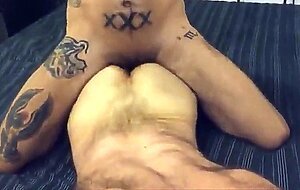 Tatooed gay fucked hairy gay