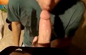 Friend sucks straight friend