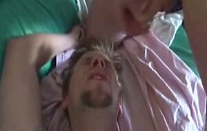 Virgin Boy fucked hard by 2 cocks