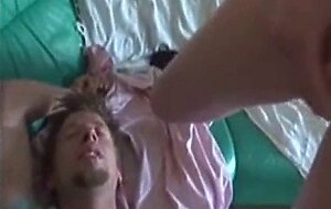 Virgin Boy fucked hard by 2 cocks
