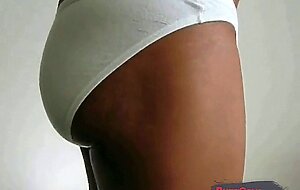 Solo masturbation with orgasm and sperm