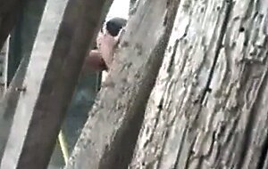 French Guy Fuck Hot Arab Outside