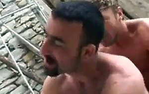 French Guy Fuck Hot Arab Outside