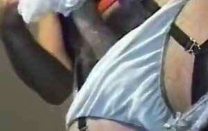 FOR MAXIPAD LOVERS! 1st time w pad in panties!-Vintage Video