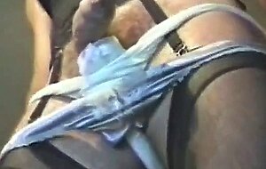 FOR MAXIPAD LOVERS! 1st time w pad in panties!-Vintage Video